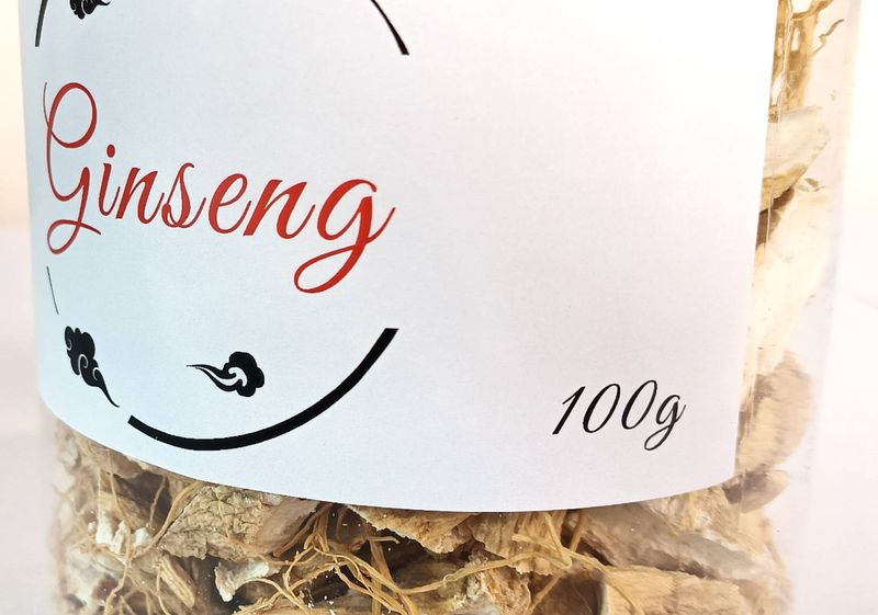 Ginseng ,100g, Sliced Whole Root Ginseng_voghion.com