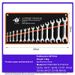 Steel Chrome-Plated Open-End Wrench Set – 8/12/14-Piece Forged Spanner Kit With 45° Angle_voghion.com