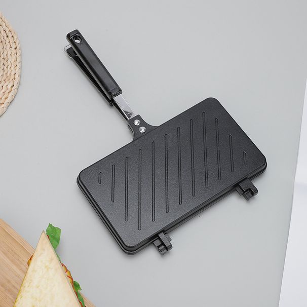 Sandwich Griddle Bread Toast Mold Double-Sided Non-Stick Frying Household Gas-Style Multi-Functional Breakfast Pan_voghion.com
