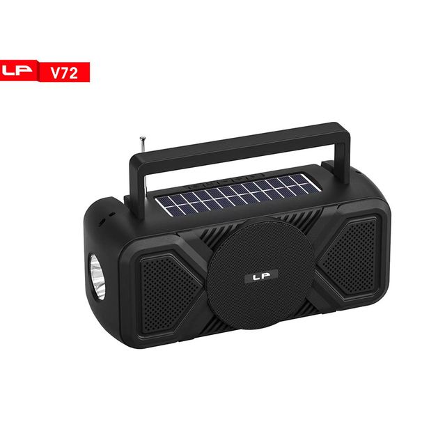 Neu Drahtlose Bluetooth solar taschenlampe 2-in-1 outdoor tragbare handheld subwoofer_voghion.com