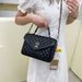 High-end Bag Women's 2023 New Autumn And Winter Handbag Women's Bag Rhombus fashion shoulder bag all-match wideband Messenger bag_voghion.com