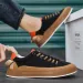 Scarpe da ginnastica casual da uomo Scarpe piatte vulcanizzate Scarpe da tennis da skateboard progettate su misura Scarpe sportive da passeggio senza lacci 39-44_voghion.com