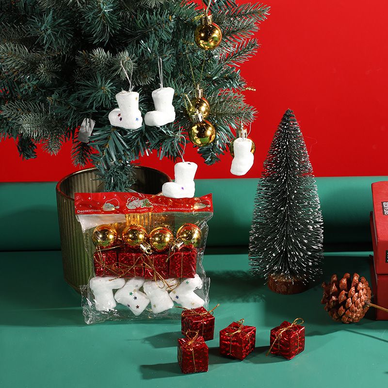 New Christmas ball bags, window shopping malls, festive creative electroplated balls, Christmas tree decorations, pendants_voghion.com