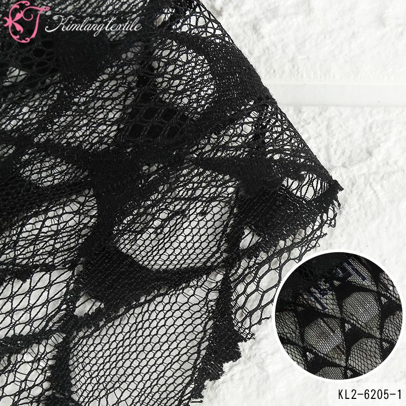 Yeni Elastik Olmayan İçi Boş Örgü Kadın ve Elbiseler, Gelinlikler İçin Örgü Dantel Kumaş_voghion.com