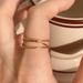 Women's Jewelry - Elegant French-Inspired Three-Layer Thin Line Interwoven 18K Gold Plated Stainless Steel Ring, Minimalist Geometric Design_voghion.com