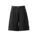 Herrenbekleidung Sommer Neue Arbeitskleidung mit weitem Bein Lässige Shorts Herren Lose Kurzhose Gerade Lange Hose_voghion.com