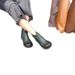 Primo strato di pelle bovina, nuova pelle genuina da donna, suola morbida, antiscivolo, resistente all'usura, design di nicchia europeo retrò corto_voghion.com