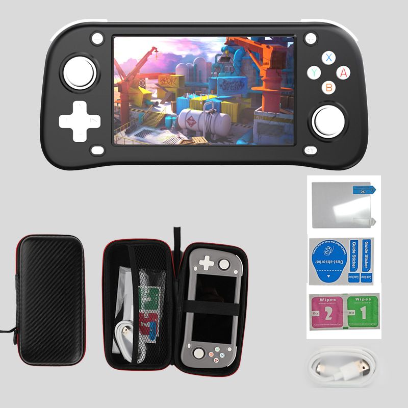 XF43 4.3-inch HD Handheld Game Console - PS1/PSP Emulator With Arcade Games & TV Output_voghion.com