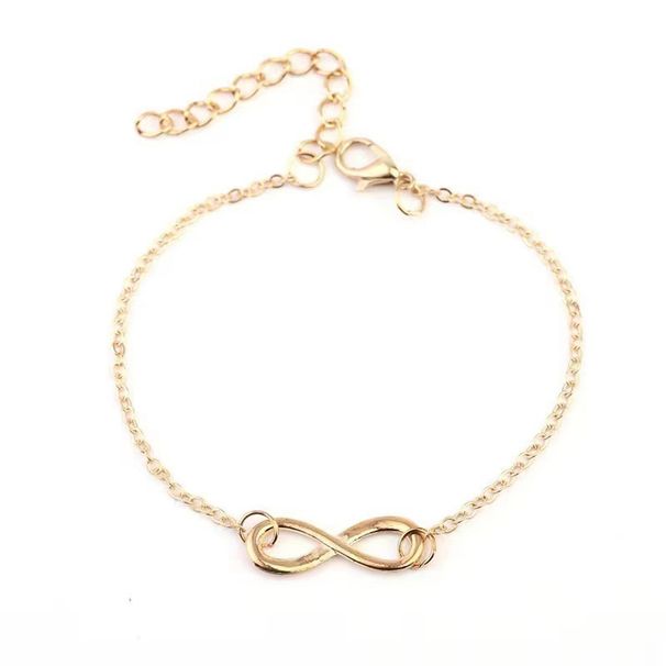 Kreativt enkelt mode mångsidigt temperament damuppsättning tillbehör halsband armband tvådelad set_voghion.com