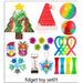 Serie Natalizia Set Antistress Giocattoli Fidget Giocattoli Educativi per Bambini_voghion.com