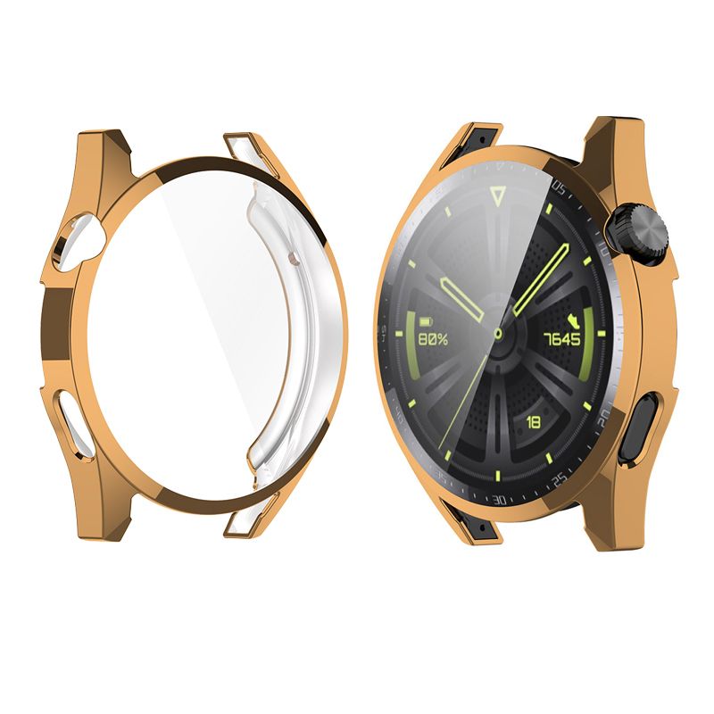 TPU-Hülle für Huawei Watch GT3 46 mm Band, Watch GT3 42 mm, weicher, rundum weicher Displayschutz, Stoßstangenhüllen für Huawei GT 3_voghion.com
