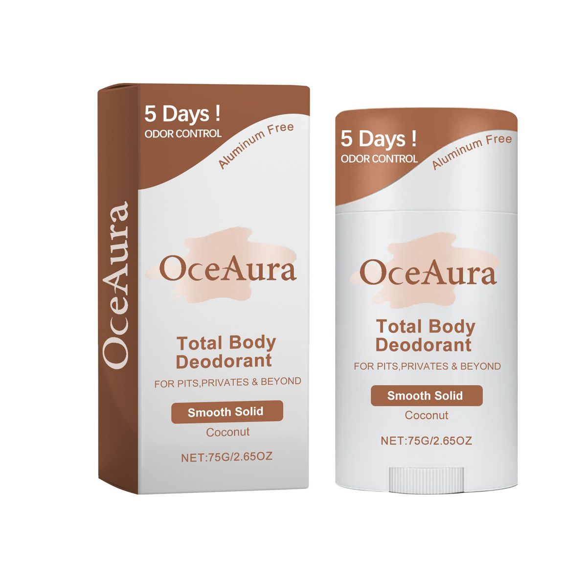 OceanAura Series: Underarm Anti Sweating, Odor Removing, Refreshing Fragrant Body Deodorant Stick_voghion.com