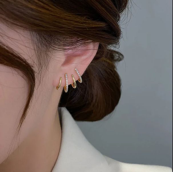 Orecchini da donna Orecchini di perle a coda di pesce Orecchini di temperamento Moda semplice borchie femminili_voghion.com