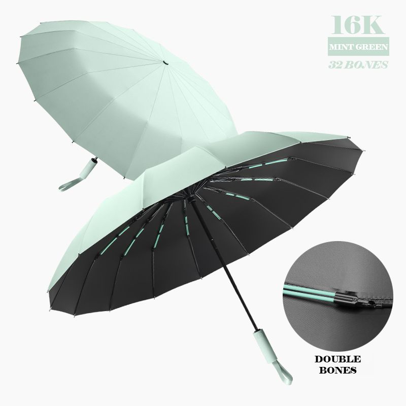 Business Elite 16K Umbrella - Windproof Double Bone_voghion.com
