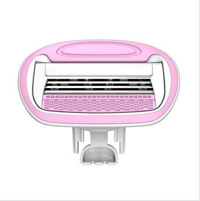 Premium Women's Razor For Bikini & Body Hair Removal With Aloe Vera Soap, Ergonomic Handle, 4/5 Blades, Waterproof & Wet/Dry Use_voghion.com