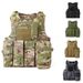 Tactical Military Vest – Quick Release, Multi-Functional, Stab & Bulletproof Protection (Black/Army Green/Khaki/Camo, One Size Fits All)_voghion.com