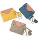 Cute mini elephant ultra-thin keychain small new top layer cowhide storage bag genuine leather coin purse_voghion.com