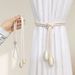 Hot-Selling Modern Simple Adjustable Tiebacks Hanging Sheer Curtain Drawstring Storage Buckle Fixed Binding Rope 2p-set_voghion.com
