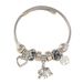 Stile moda famiglia colorato perline corona amore chiave elefante fortunato coppia studente braccialetto versatile_voghion.com