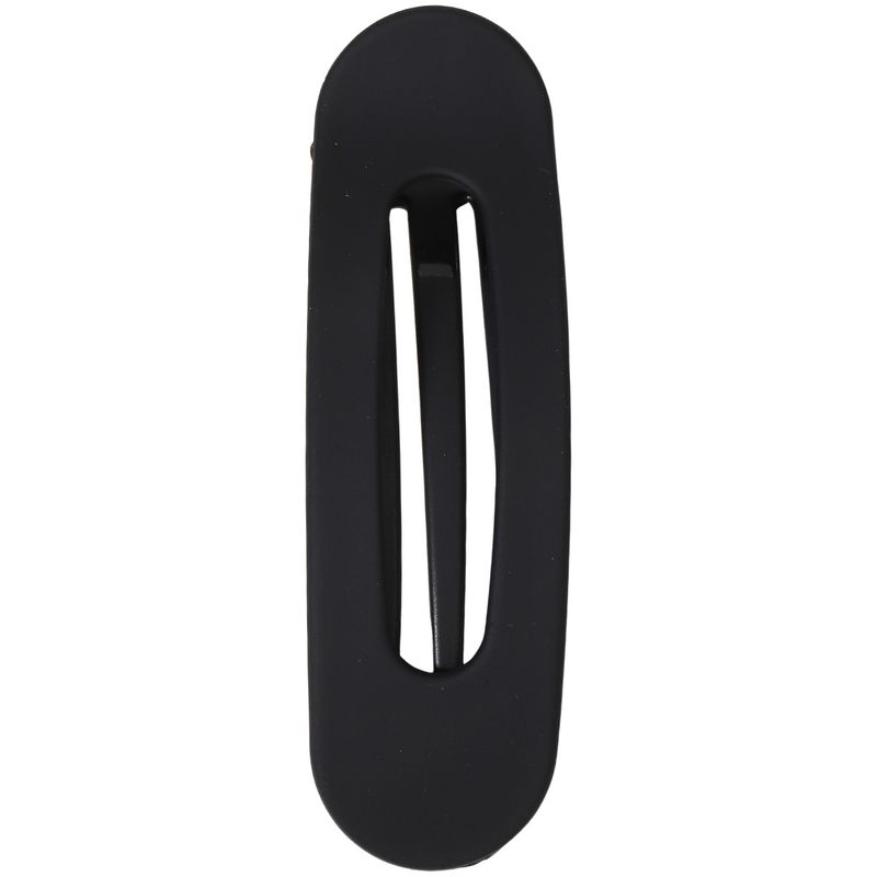 Large Matte Duckbill Clip - Elegant Soft Flower Hairpin For Sleek Updos - No Trace Back-of-Head_voghion.com