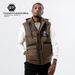 New Men's Plus Size Down Cotton Vest With Detachable Cap And Thick Velvet, Multi Pocket Winter Jacket For Men_voghion.com