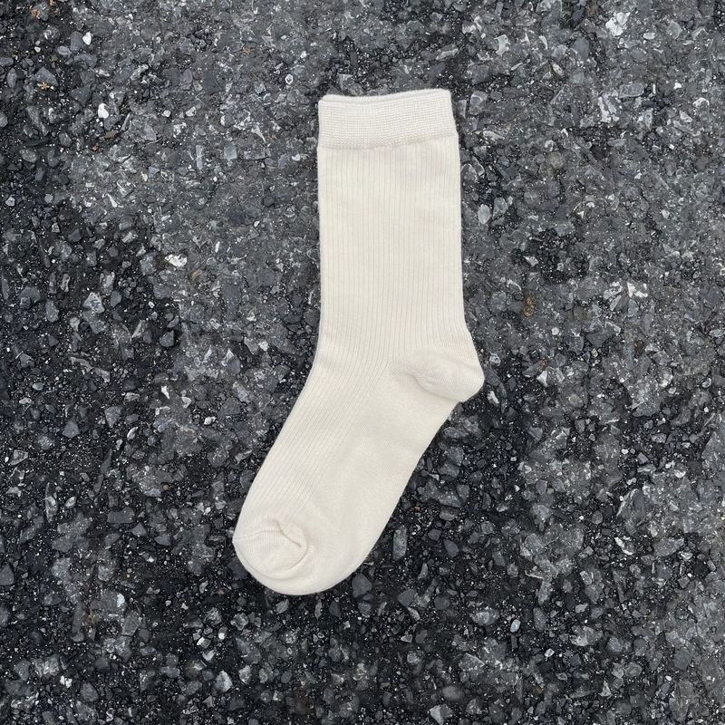 Herrensocken, lässig, für den Sommer, vielseitig, weiß, dick, lang, im Paarstil, Baumwolle, vertikal gestreift, für Herren_voghion.com