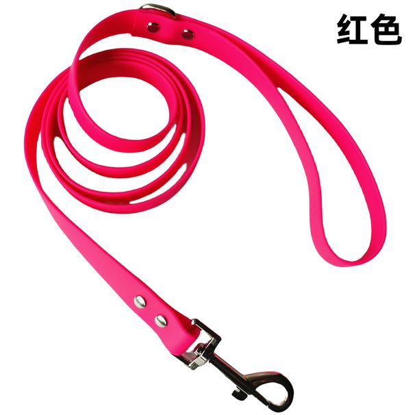 PVC verlengde, verbrede, niet-verstikkende hondenriem, explosieveilig, duurzaam en waterdicht voor middelgrote en grote honden_voghion.com