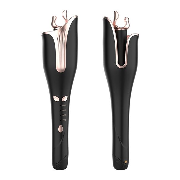 Fully Automatic Iron Dual-Sided Rotating PTC Hair Care Layer Anti-Scald Quick Styling Constant Temperature Curling Wand_voghion.com