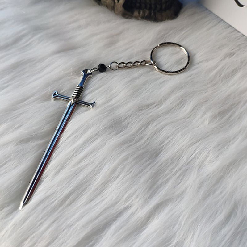 Rechizite pentru educație și birou Breloc cu sabie gotică medievală pentru cult_voghion.com