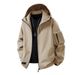 Autumn And Winter New Fashion Casual Hooded Trench Coat Loose Versatile Jacket Men And Women With The Same Tooling Versatile_voghion.com