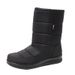 Skischuhe Winter Neue Schneestiefel Damen Plus Samt Warm Große Damenschuhe High Top Spritzwassergeschützt Slip On Baumwollschuhe_voghion.com