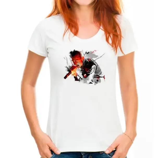 3D Print Meeste Chester Bennington Link Park T-särgid Laheda disainiga lühikeste varrukatega särgid_voghion.com