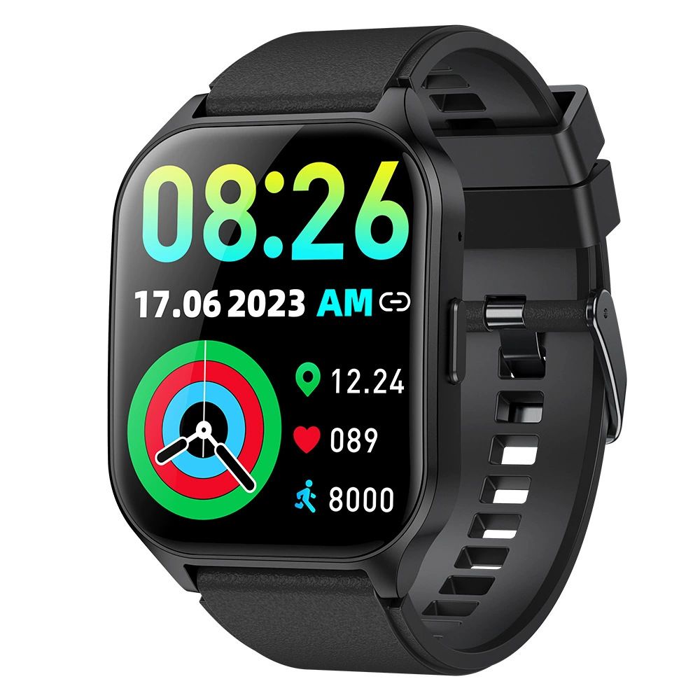 Smart Watches P109 Curved Screen Real Time Heart Rate Blood Oxygen Health Monitoring Sports Bluetooth Call Watch_voghion.com