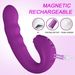 Rotating Clitoral Vibrator Licking G Spot Massager Clit Tongue Dildo l Vibrating Stimulator 10 Modes Stimuator_voghion.com