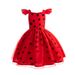 Vestito da coccinella per ragazze di Halloween, con maschera, piccola manica volante, per cosplay, abiti da principessa, festa di compleanno, spettacolo teatrale, costume per bambini_voghion.com