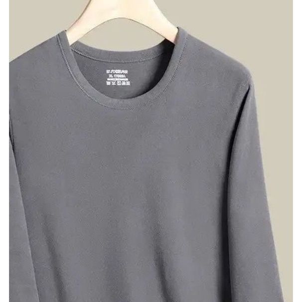 Déckt a Männerënnerwäsch-Set, duebelsäiteg däitsch Flanell Thermo Jugend Plus Gréisst Hierschthosen, Ënnerwäsch, Leggings_voghion.com