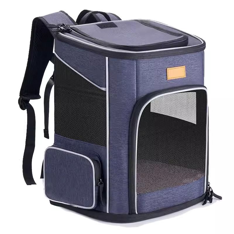 portable breathable pet backpack foldable cat bag dog backpack fashion pet bag_voghion.com