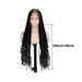 Full Lace Crochet Hair Wig - Three Strand Braid, Box Braids, Dirty Braids Extensions With Flower Tail_voghion.com