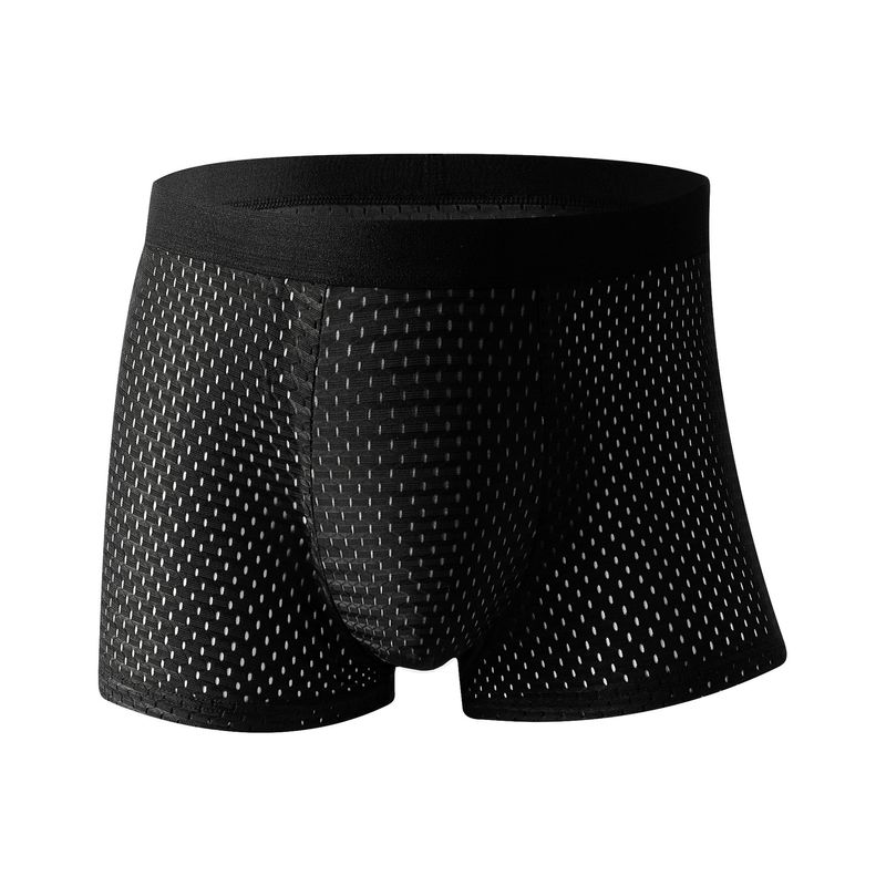 Men's Ice Silk Mesh Underwear for Summer and Spring_voghion.com