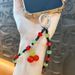 Kreative Kirsche Perlen Kette süße Tasche Anhänger Auto Schlüsselanhänger Telefon kleines Geschenk hängen Ornament_voghion.com