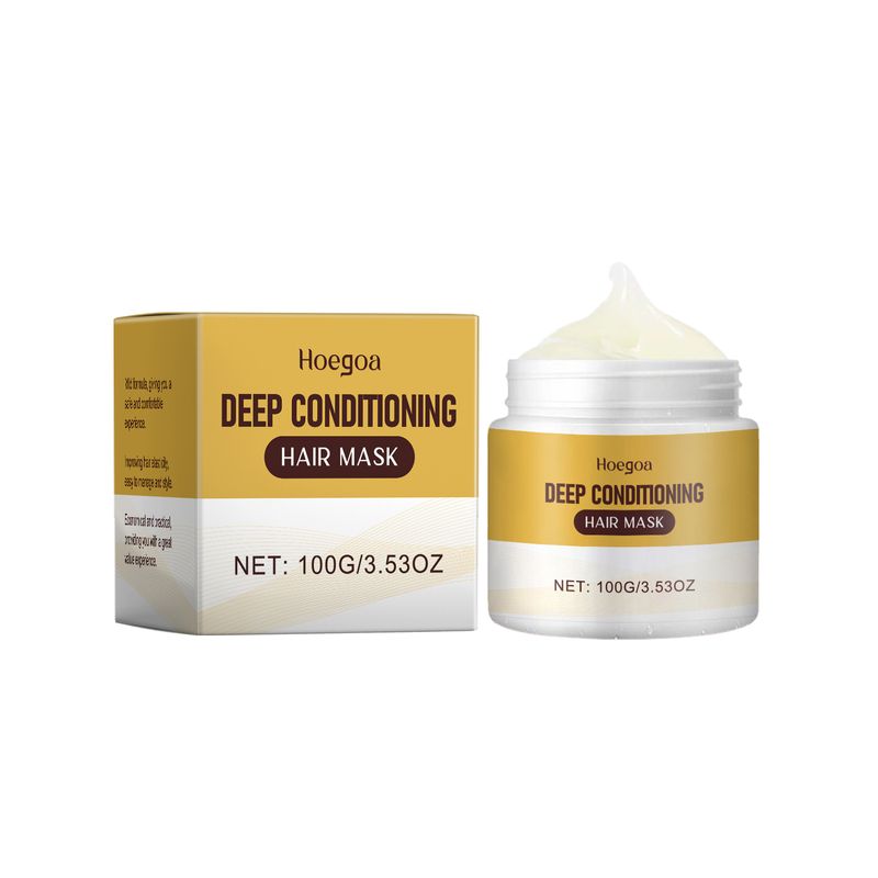Hydrating Repair Hair Mask, Nourishing Moisturizing Smooth Repair Hydrating Softening Fluffy Hair Care Serum_voghion.com