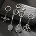Unisex Creative Pendant Sports Serie Alloy Keychain Auto Pendant Keychain Dekoratioun_voghion.com