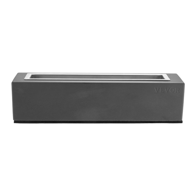 Tabletop Fire Pit Bowl 15 Inch Concrete Fireplace Indoor Outdoor Patio_voghion.com