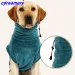 Dog Bathrobe Towel-Drying Absorbent With Waist Puppy Cat Drying Towel Robe With Hood/Belt For MediumSmallPet Dogs Quick Dry_voghion.com