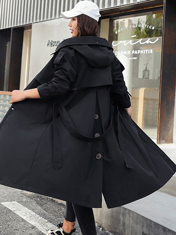 Modes sieviešu ziemas J ar kapuci īpaši gari, biezināti polsterēti, noņemami sieviešu parki_voghion.com