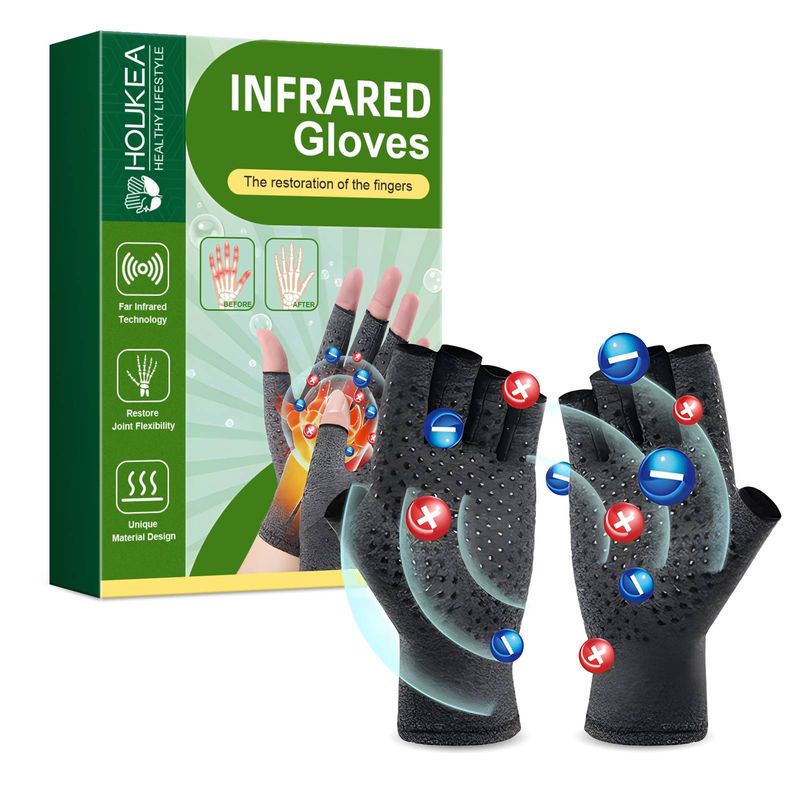 Houkea Joint Care Gloves Relieve Thumb Stiffness And Finger Joint Soreness And Swelling Discomfort Care Gloves_voghion.com