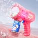 LED Gatling Bubble Gun - Automatic Bubble Blower With Light Effects Handheld Bubble Machine For Kids Outdoor Party & Park Toy_voghion.com