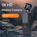 PX3 5K Handheld Action Camera – Ultra HD Vlogging Camera With WiFi, Anti-Shock & 1000mAh Battery (1.3" LCD, Supports 8-128GB Memory Card)_voghion.com