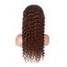 13x4 Deep Wave Lace Front Wig 180 Density Chocolate Brown Lace Front Wig Curly Lace Front Wig_voghion.com