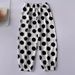 Breathable Kids' Mosquito-Repellent Pants – Soft Linen-Like Polyester With Fun Prints (3-8 Years, Unisex)_voghion.com